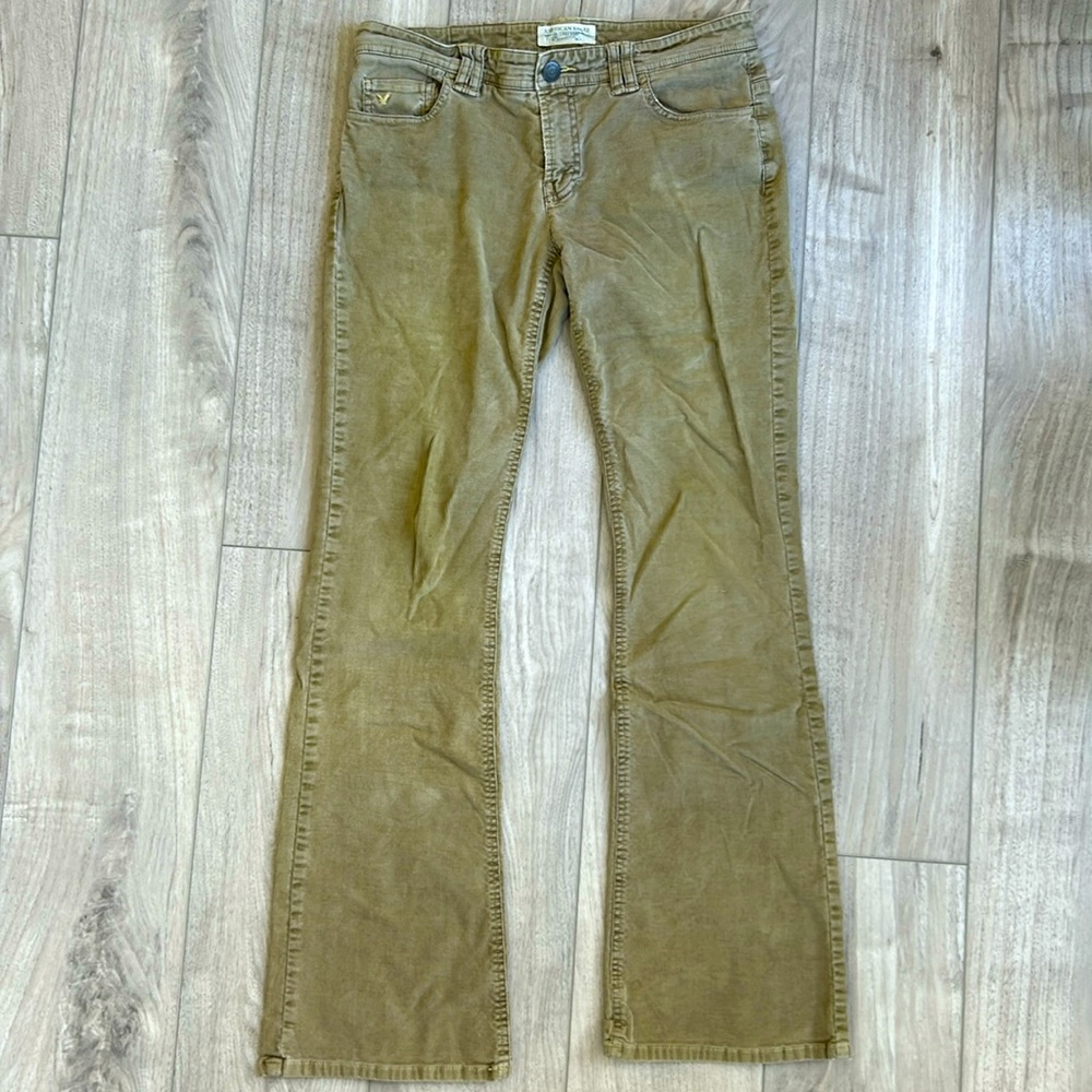 American Eagle 6 reg Y2K stretch corduroy jeans